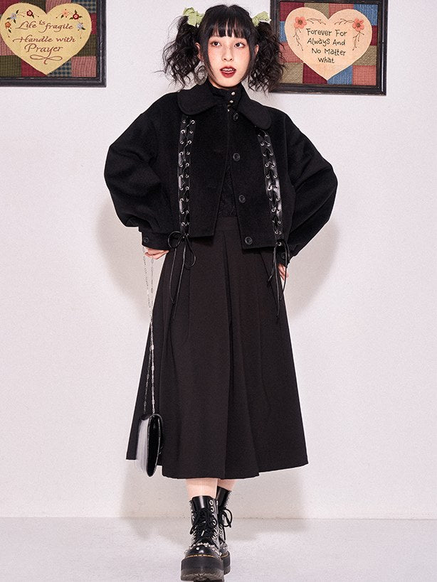 인형 목 디자인 코트