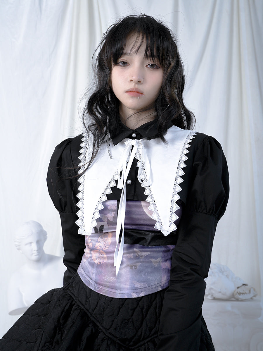 Moon rétro Butterfly Cutew avant