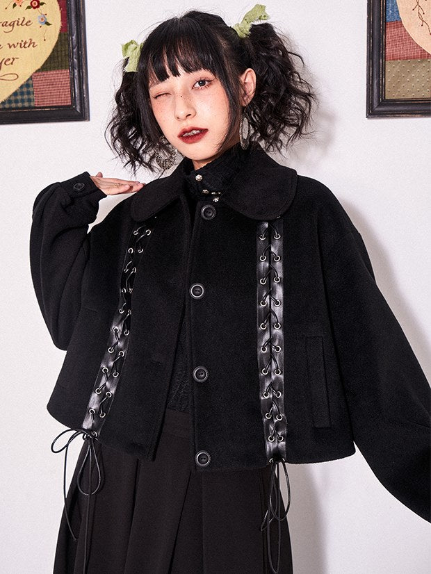 인형 목 디자인 코트