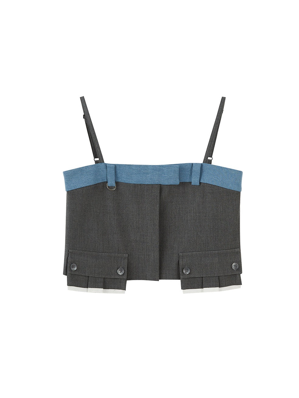 밑단 레이스 짧은 캠리솔