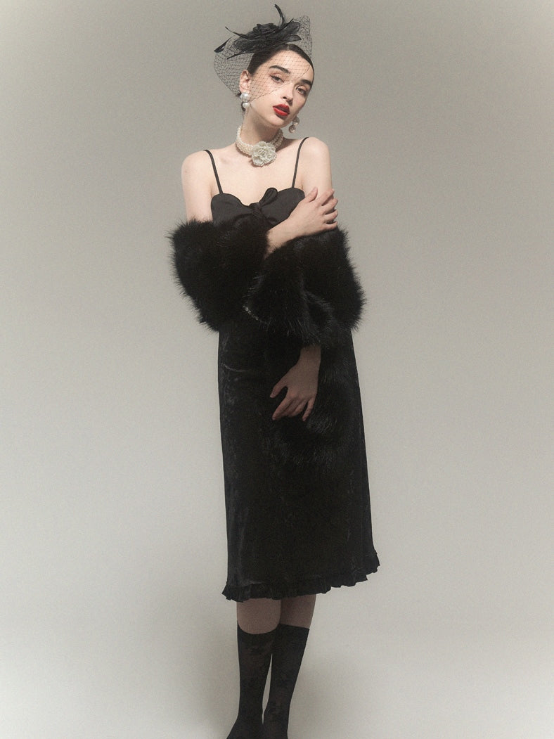 Gefälschter Pelzschal