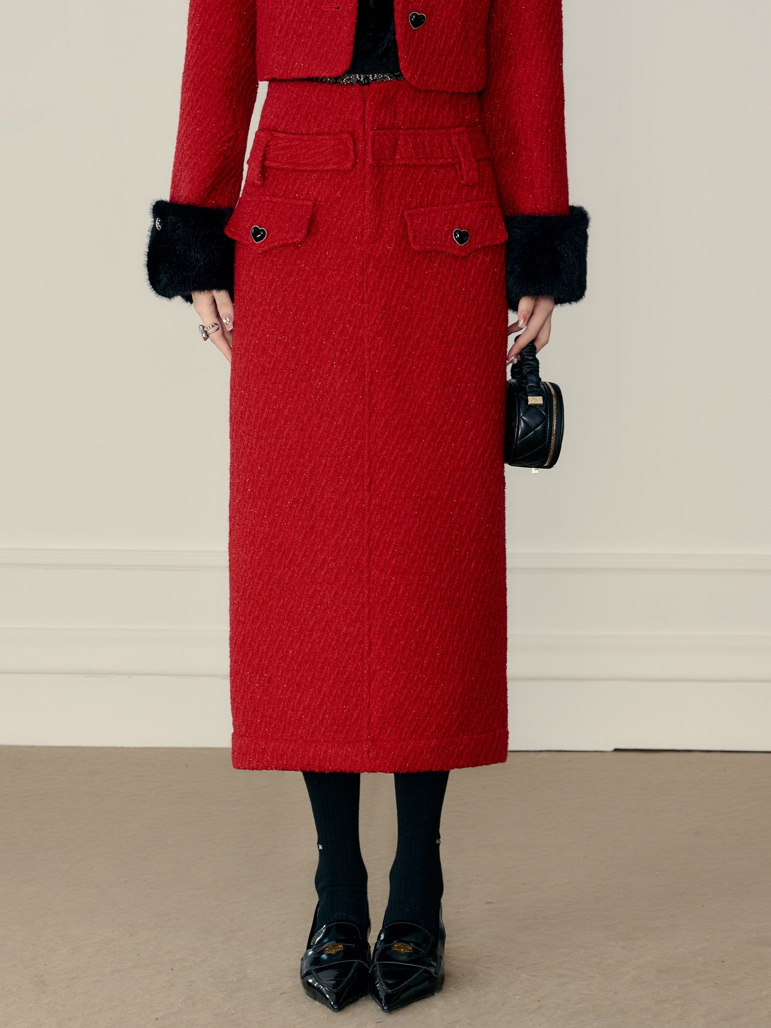 Retro Revers Short Jacket & gerade Rock