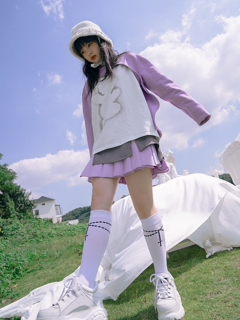 가역적 인 2way 니치 풀오버