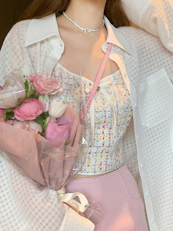 Chemise de protection solaire lâche à manches longues