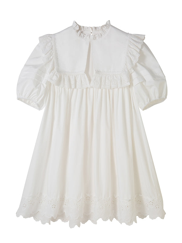 Classical Frill Girly Lace One-Piece