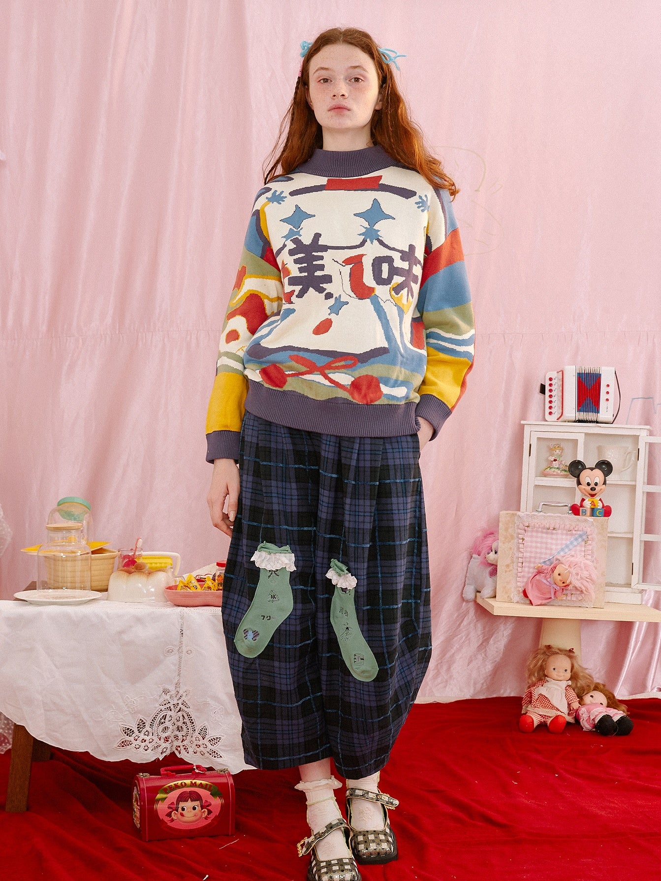 맛있는 일러스트레이션 스웨터