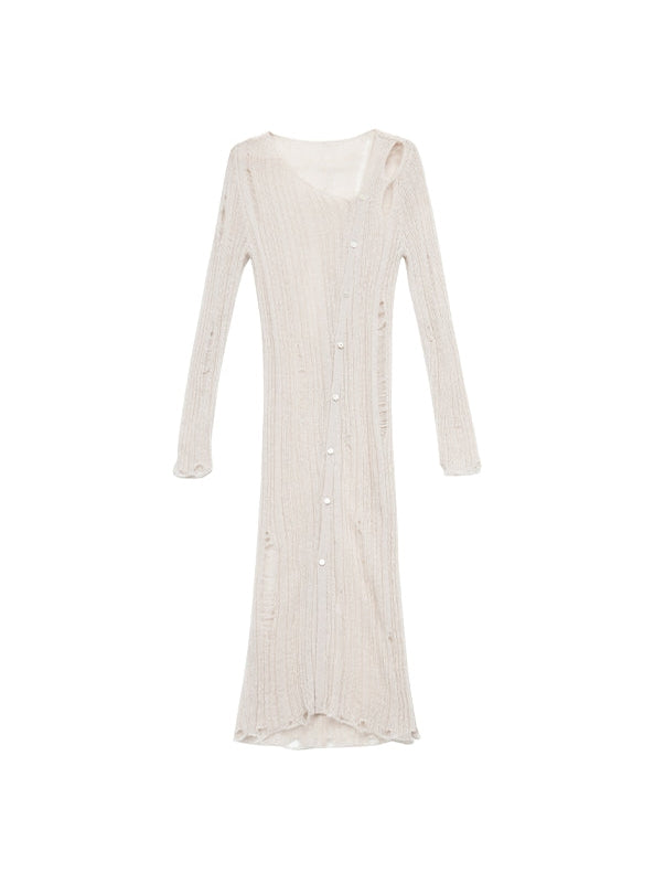 Long Knitted Cardigan