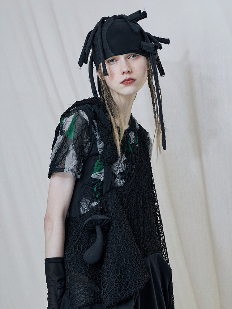 Knitted Cotton Dome Hat