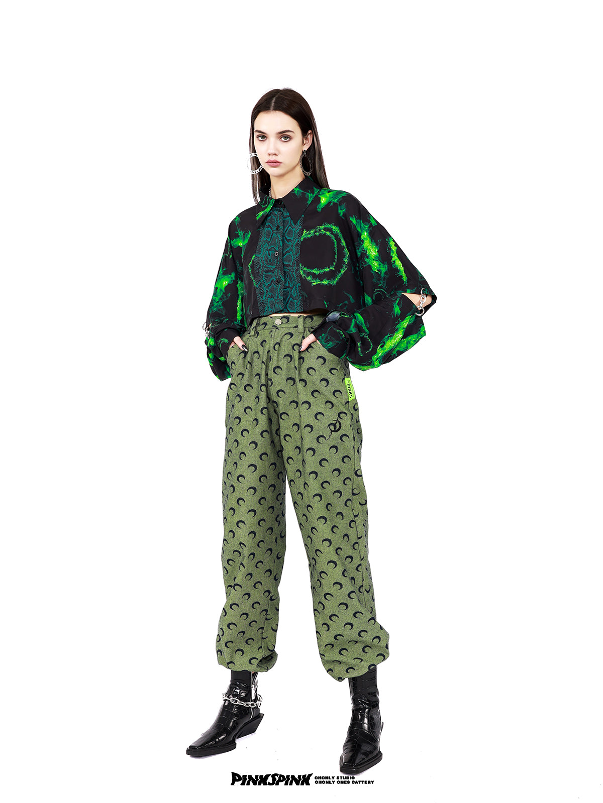 Moderne Straße Thin Casual Hosen