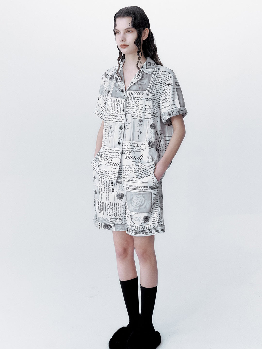 Lässige moderne Hemdhose