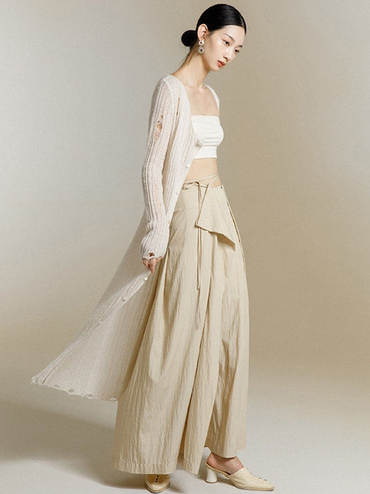 Long Knitted Cardigan