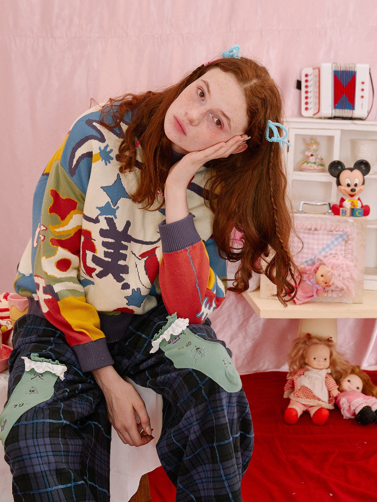 맛있는 일러스트레이션 스웨터