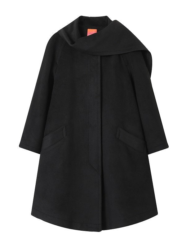 Mid-Length Woolen Coat