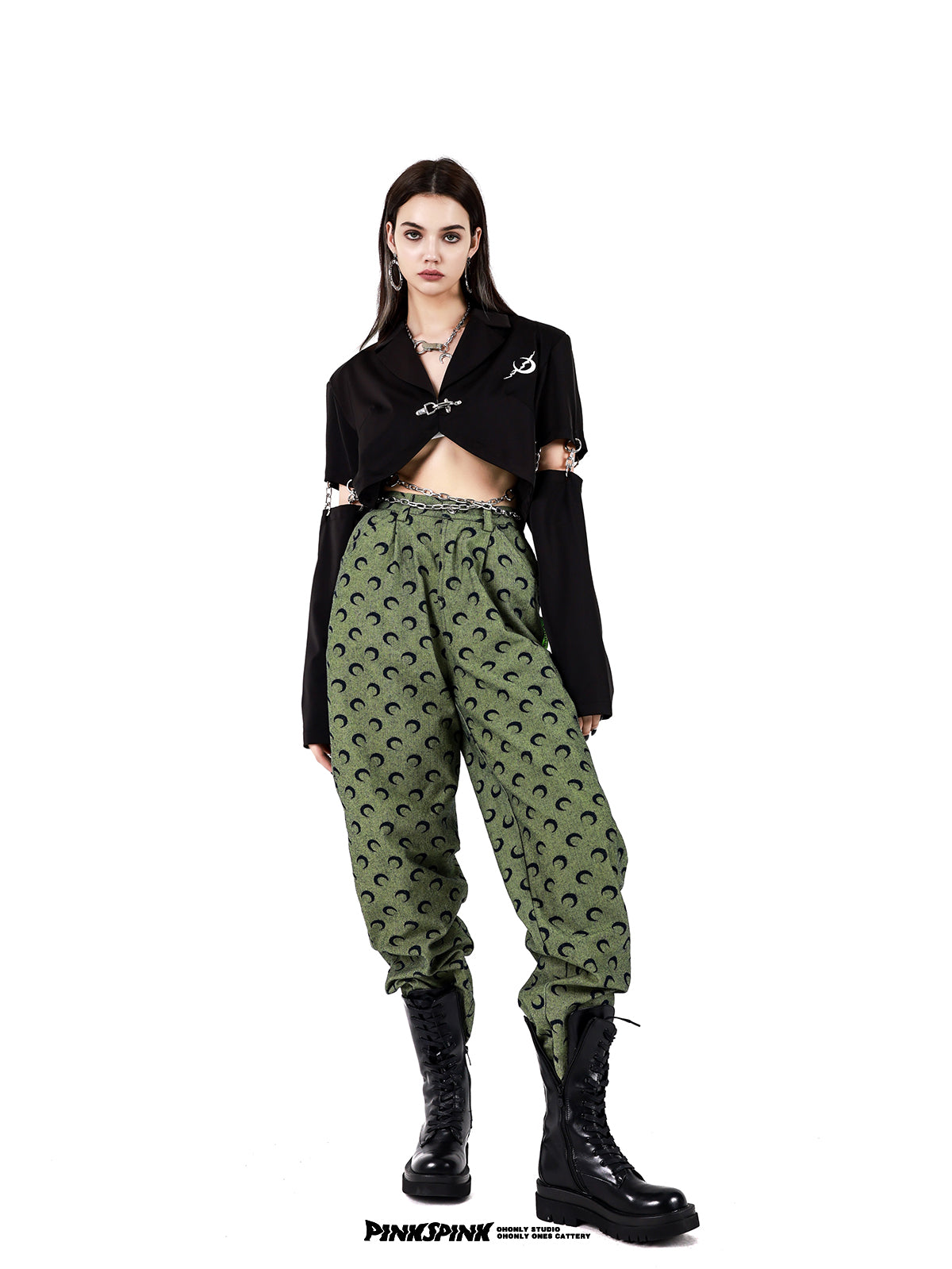 Moderne Straße Thin Casual Hosen