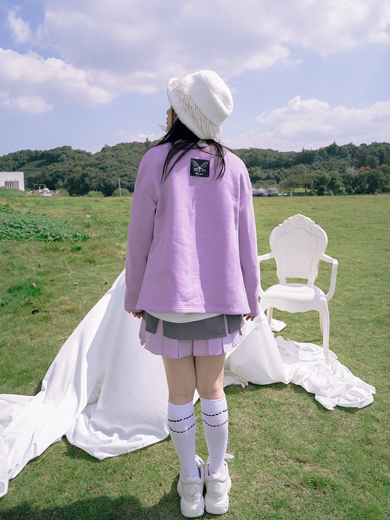 가역적 인 2way 니치 풀오버