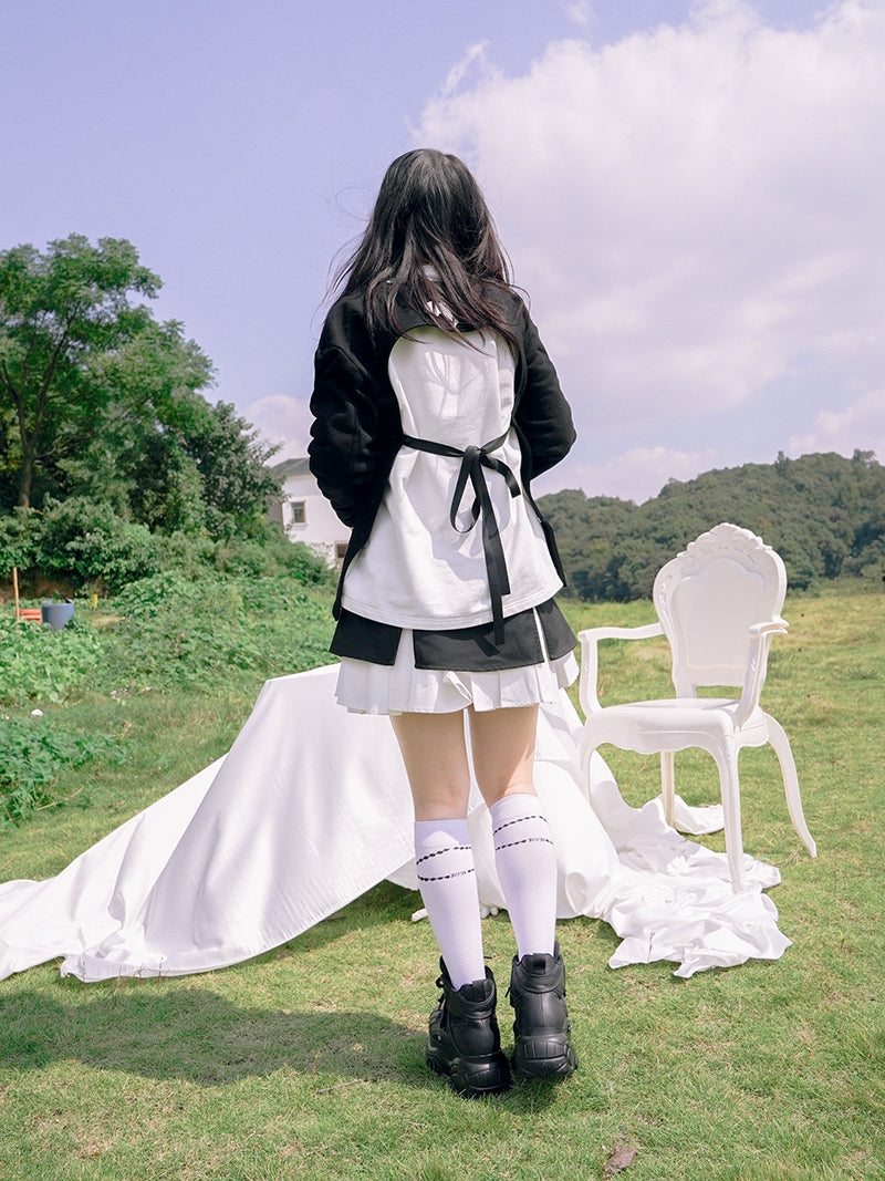 가역적 인 2way 니치 풀오버