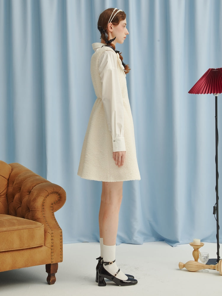 Süße süße Blumenperlenspitze Retro ein Stück