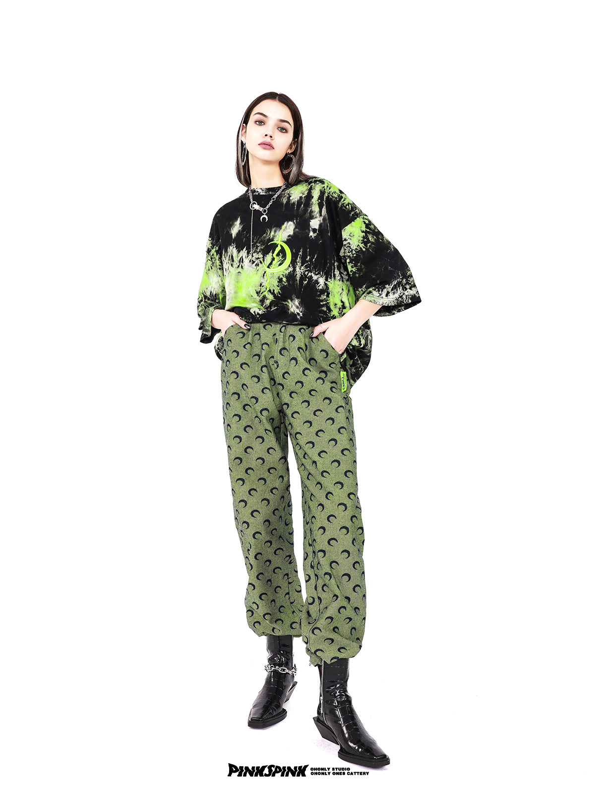 Moderne Straße Thin Casual Hosen