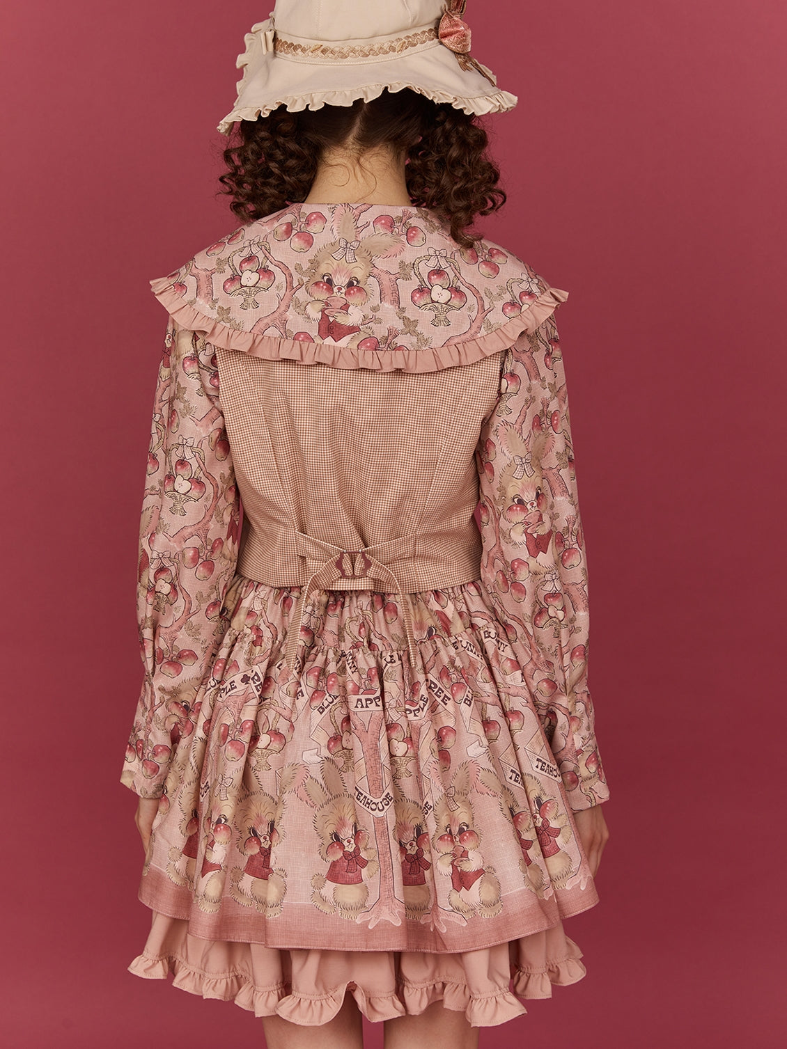 Choux mignon de brise mignonne rétro antique douce