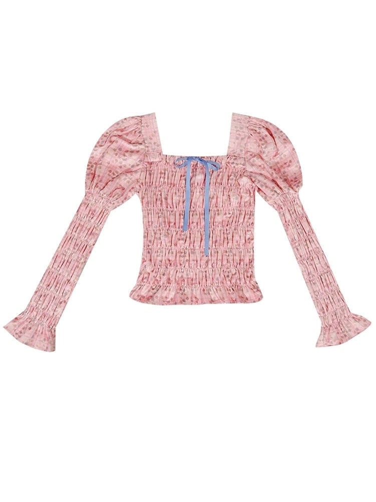 Falten Sie eine Bluse mit Schaufelschotter