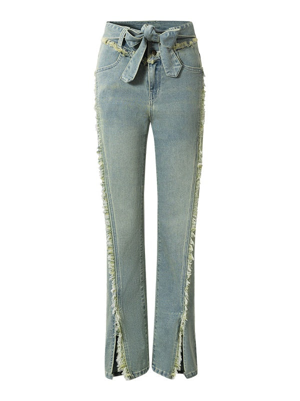 Gurt Rohkante Micro Slim Jeans