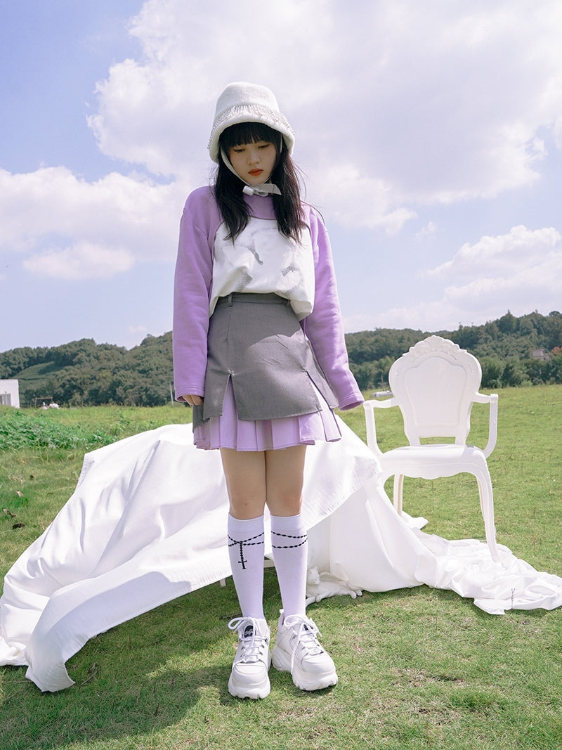 가역적 인 2way 니치 풀오버