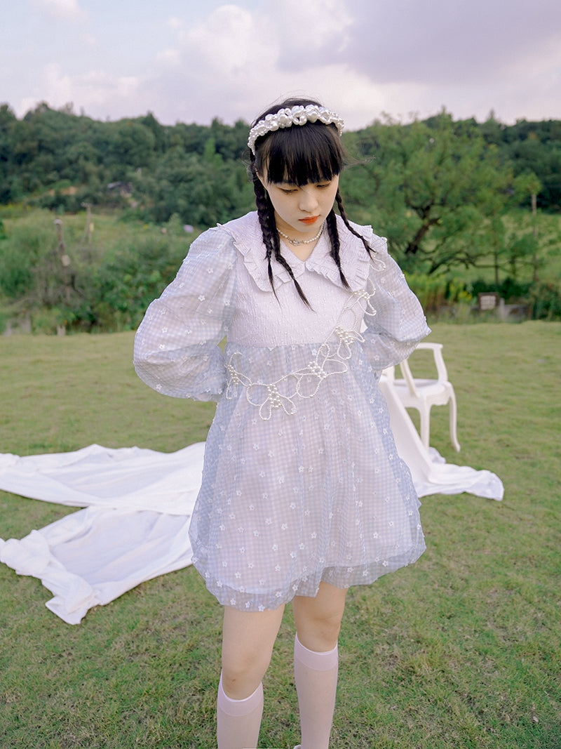 Ballonspitze fril süßer Seemann ein Stück