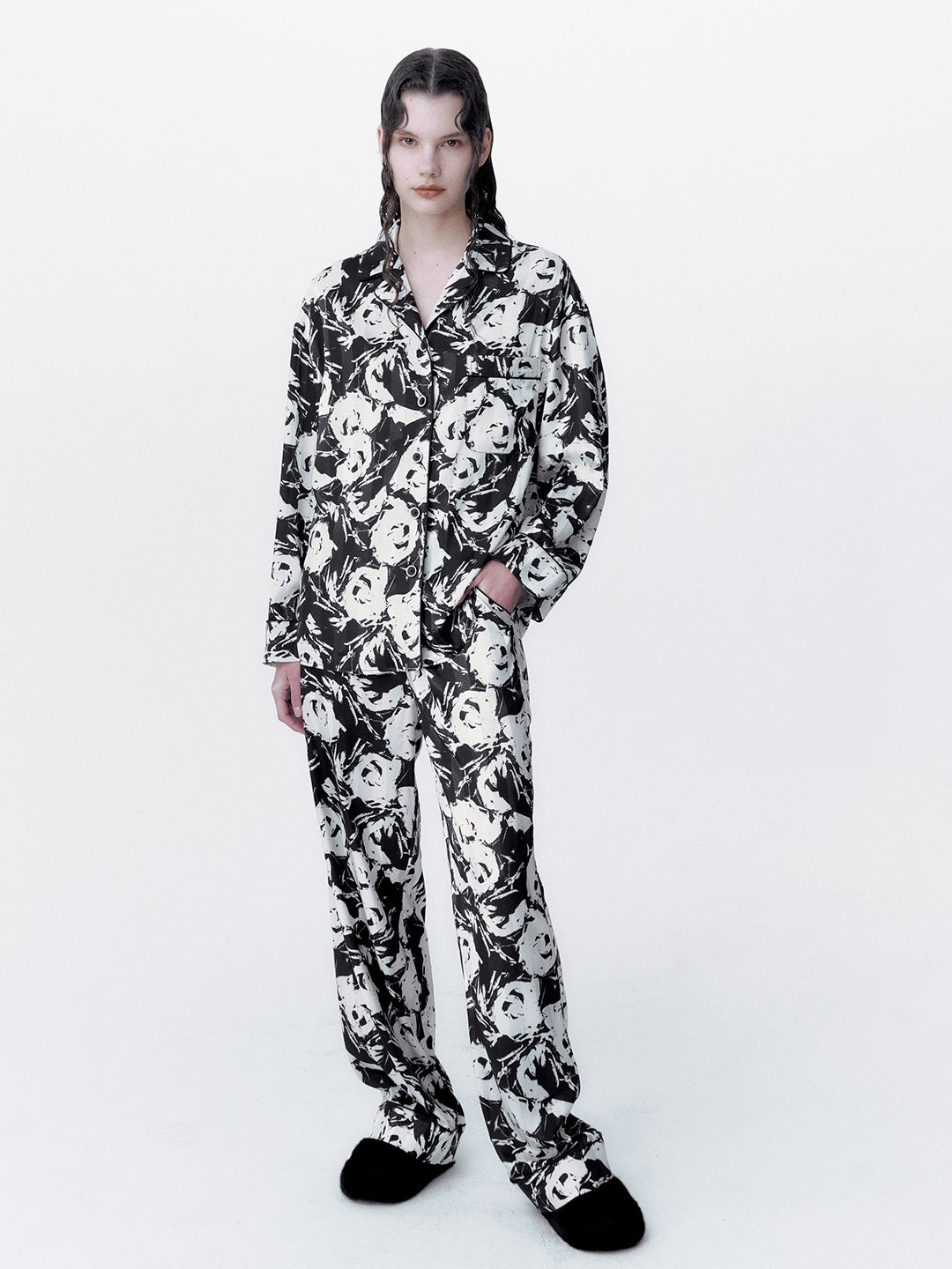 Lässige moderne Hemdhose