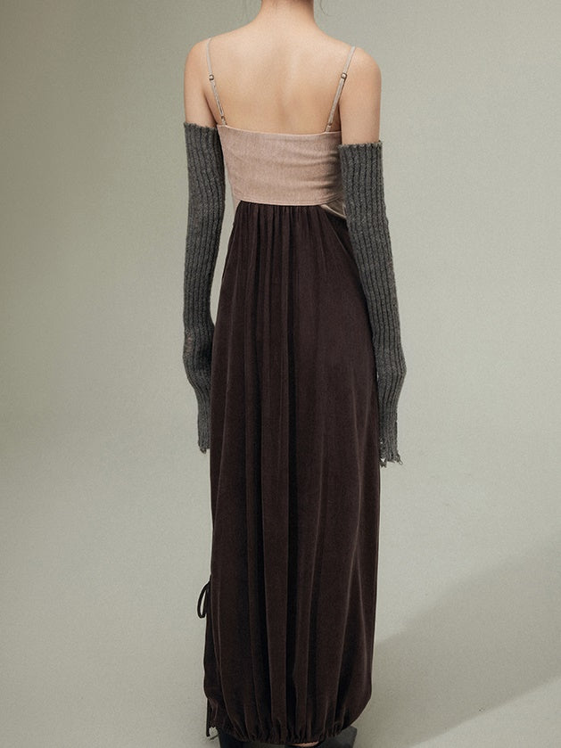 Hole Knit Long Arm Warmer