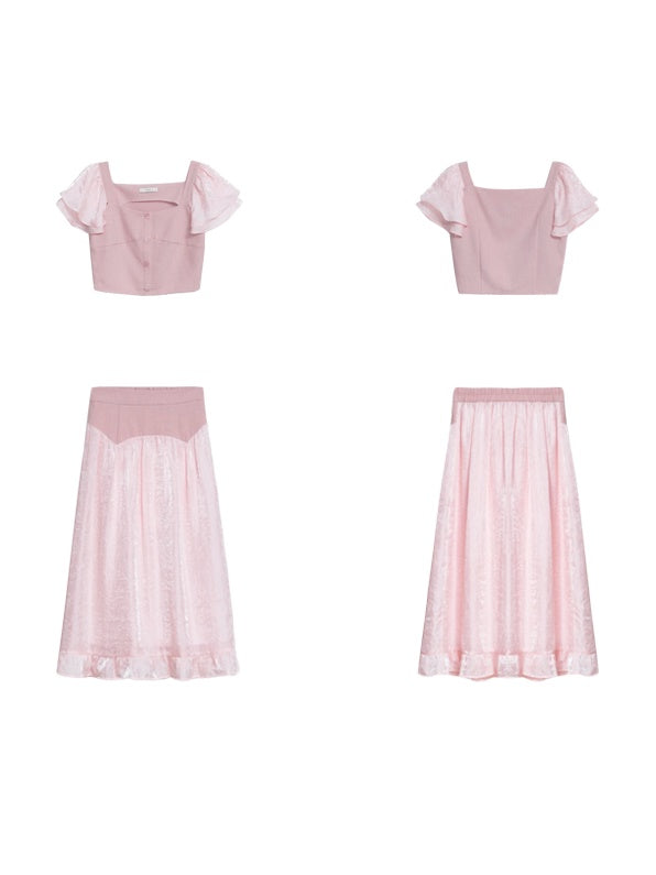 Flying Sleeve Top & Gaze Rock Setup