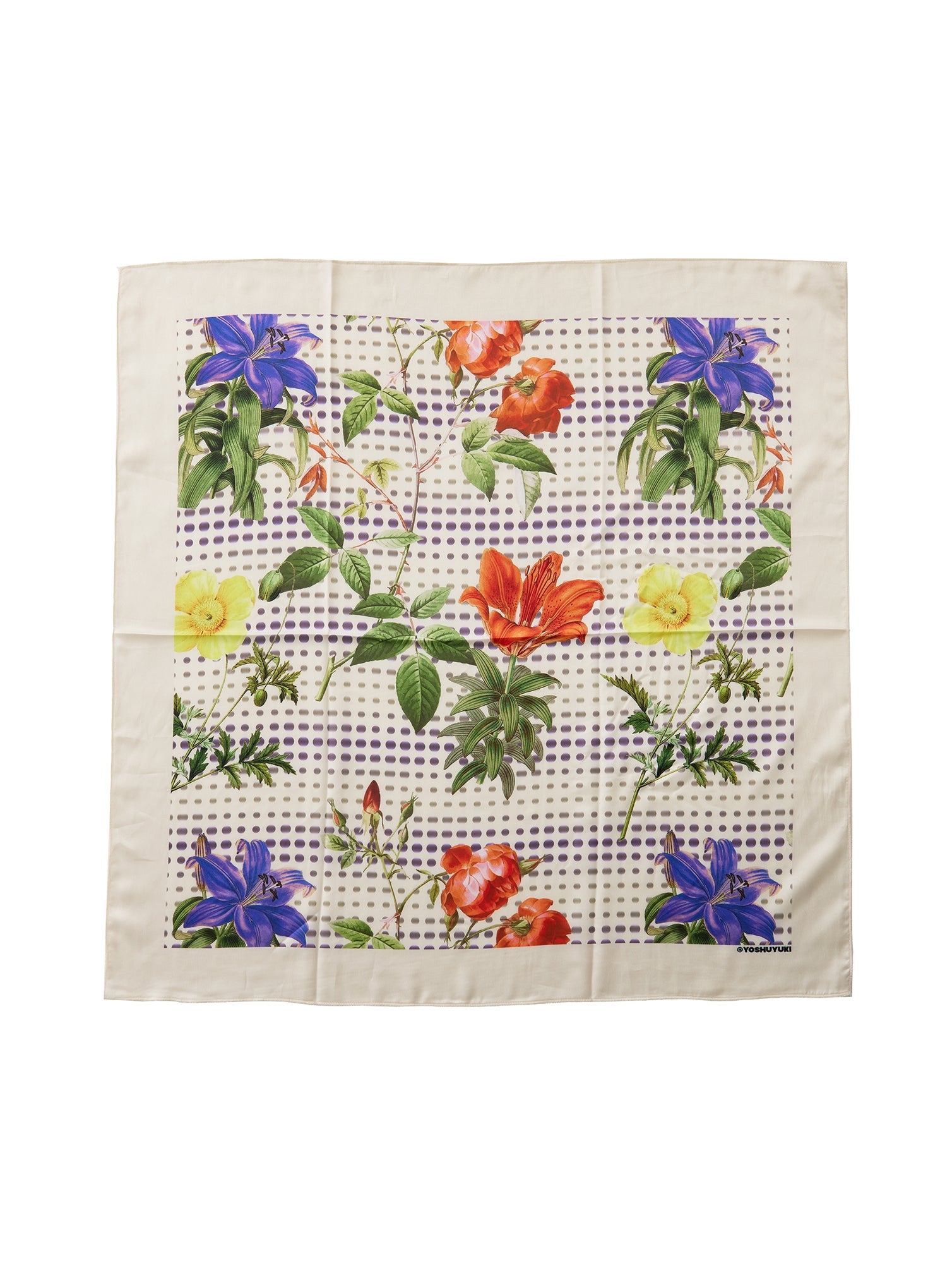 Écharpe imprimée Retro Y2K