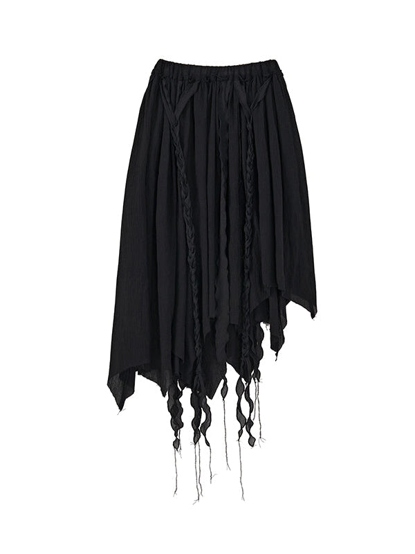 Irregular Tulle Skirt