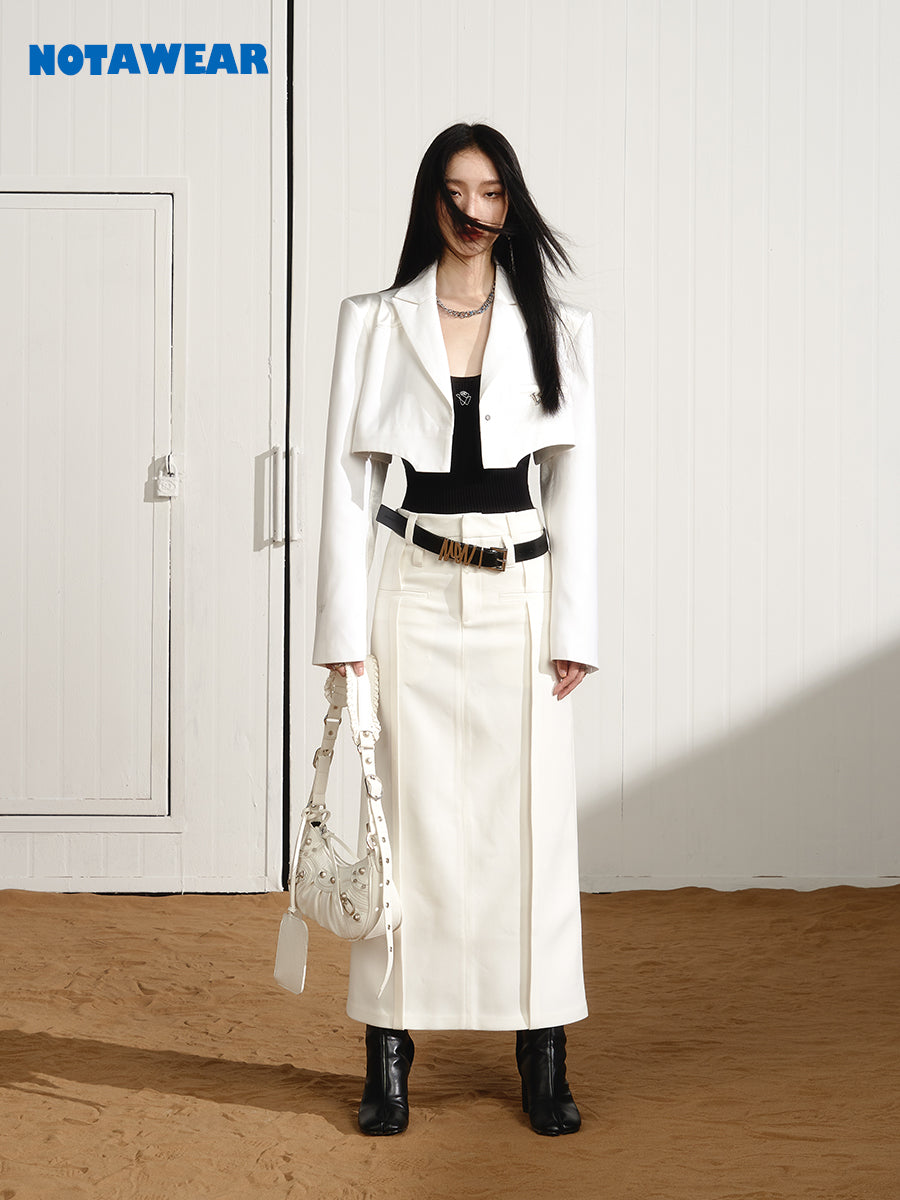 Plain Long Simple Skirt