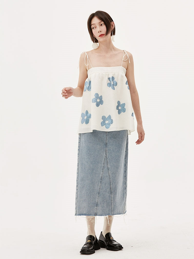 꽃 틈새 카미솔