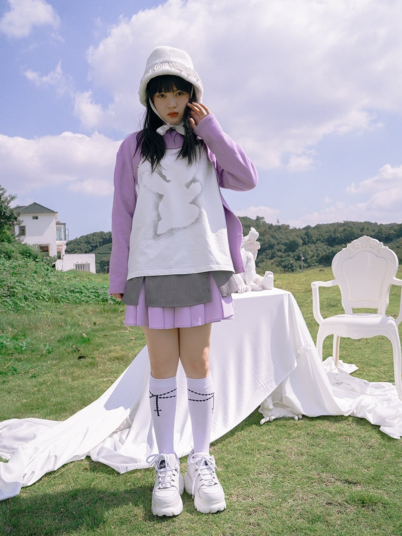 가역적 인 2way 니치 풀오버