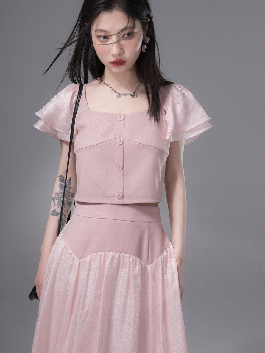 Flying Sleeve Top & Gaze Rock Setup