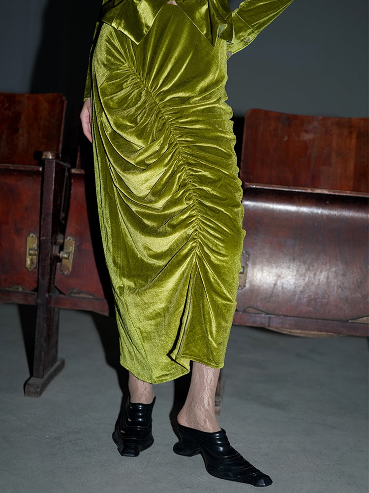 Samtfalten -Longrock