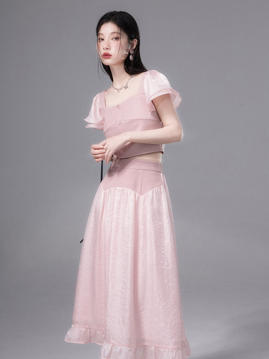 Flying Sleeve Top & Gaze Rock Setup