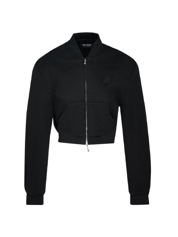 Short Casual Jacket & Slit Long Skirt