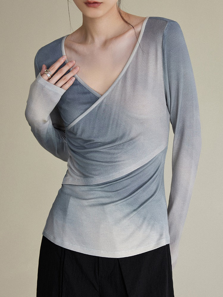 V-NECK CACHECOEUR T-Shirt