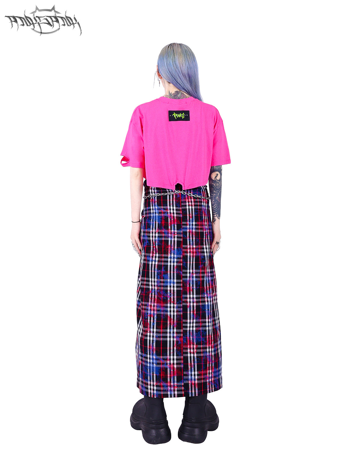 Cropped Loose Nichi Ring T-shirt