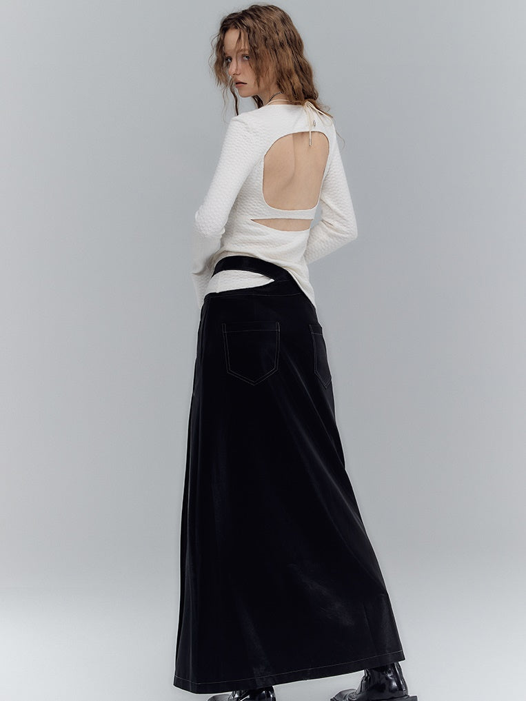 등이없는 바닥 셔츠