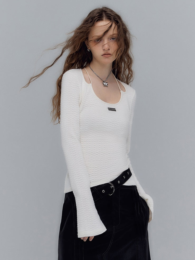 등이없는 바닥 셔츠