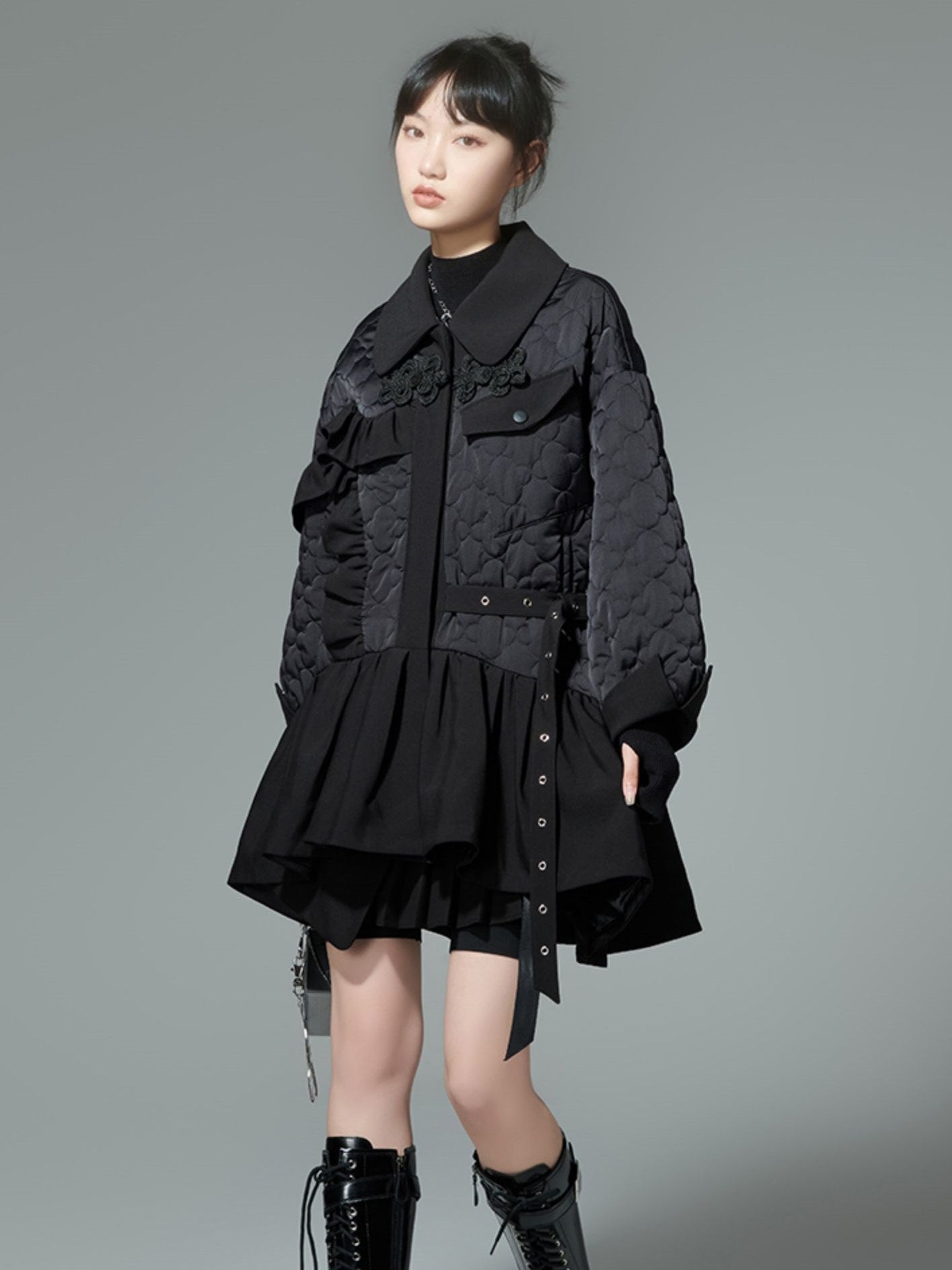 Nouvelle veste en coton brodée chinoise