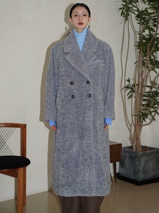 HeavyWeight Wool Long Loose Coat