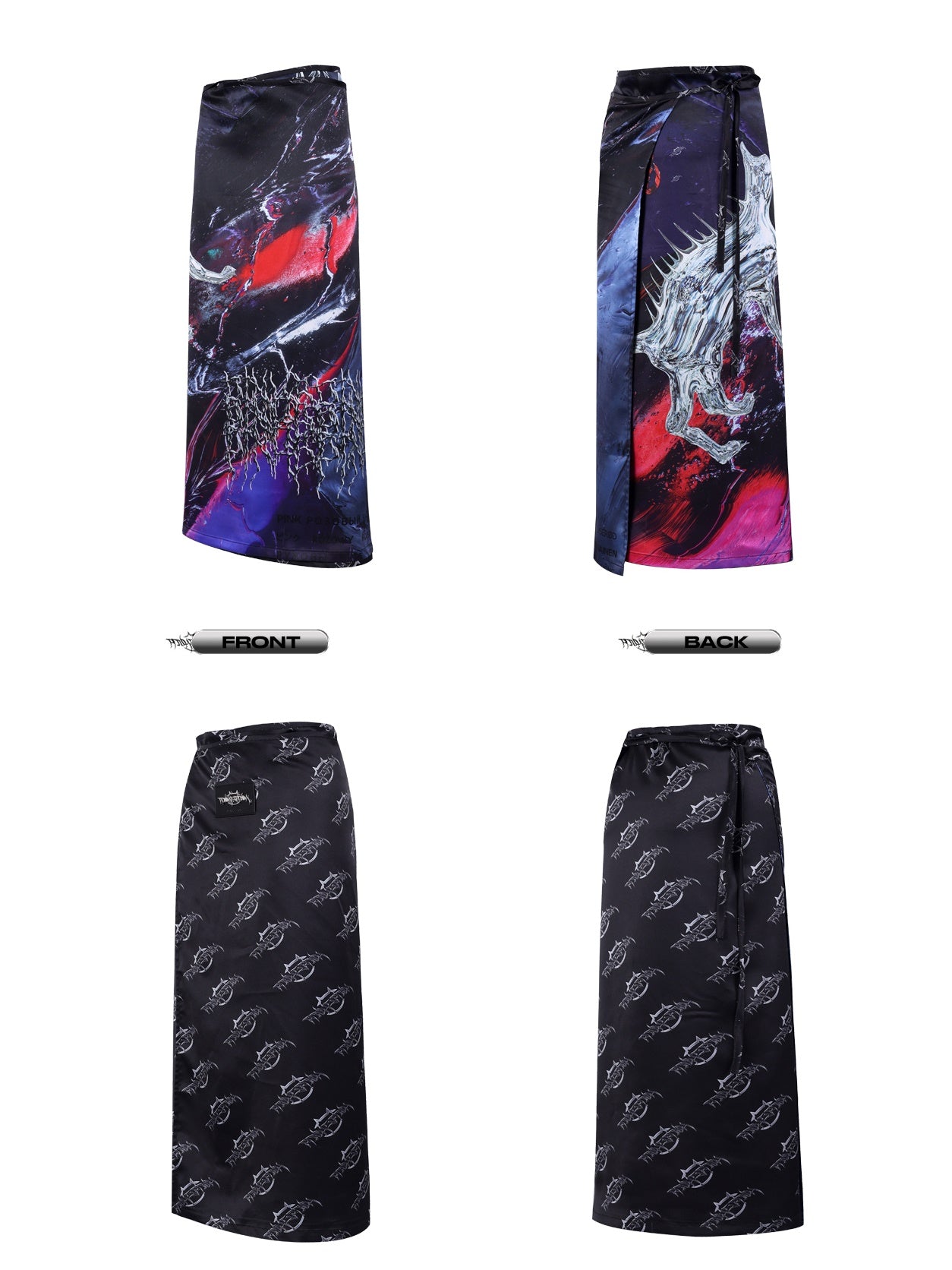 Reversible APRON SKIRT