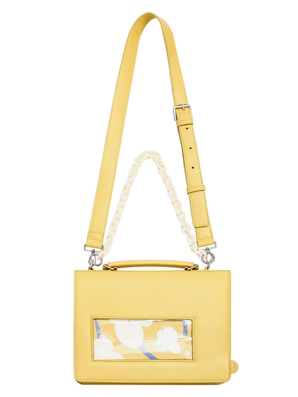 HORIZONTAL SQUARE BAG