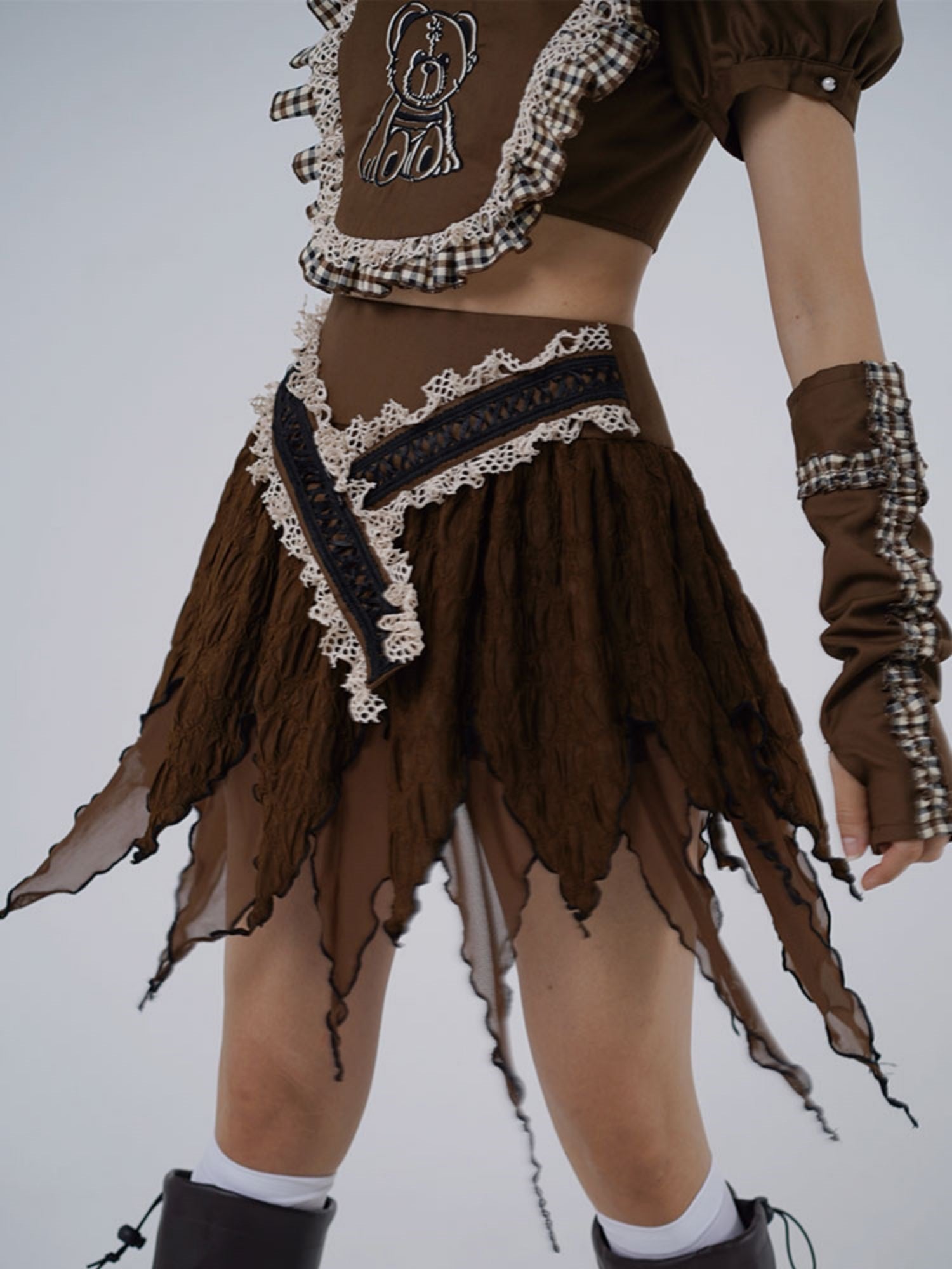 Asymmetriespitzenstichrock