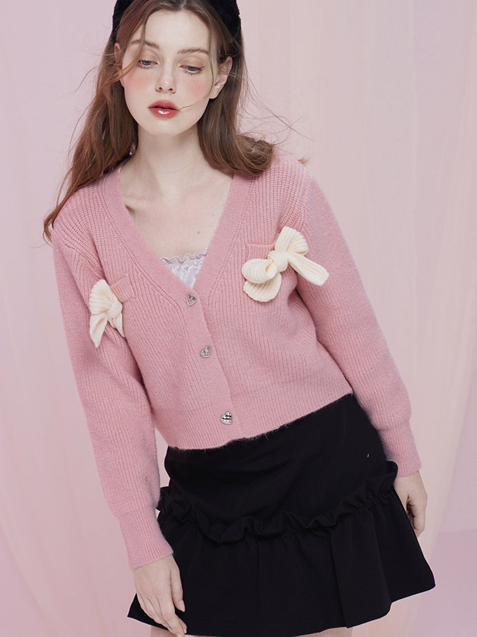 Love Button Cute Cardigan