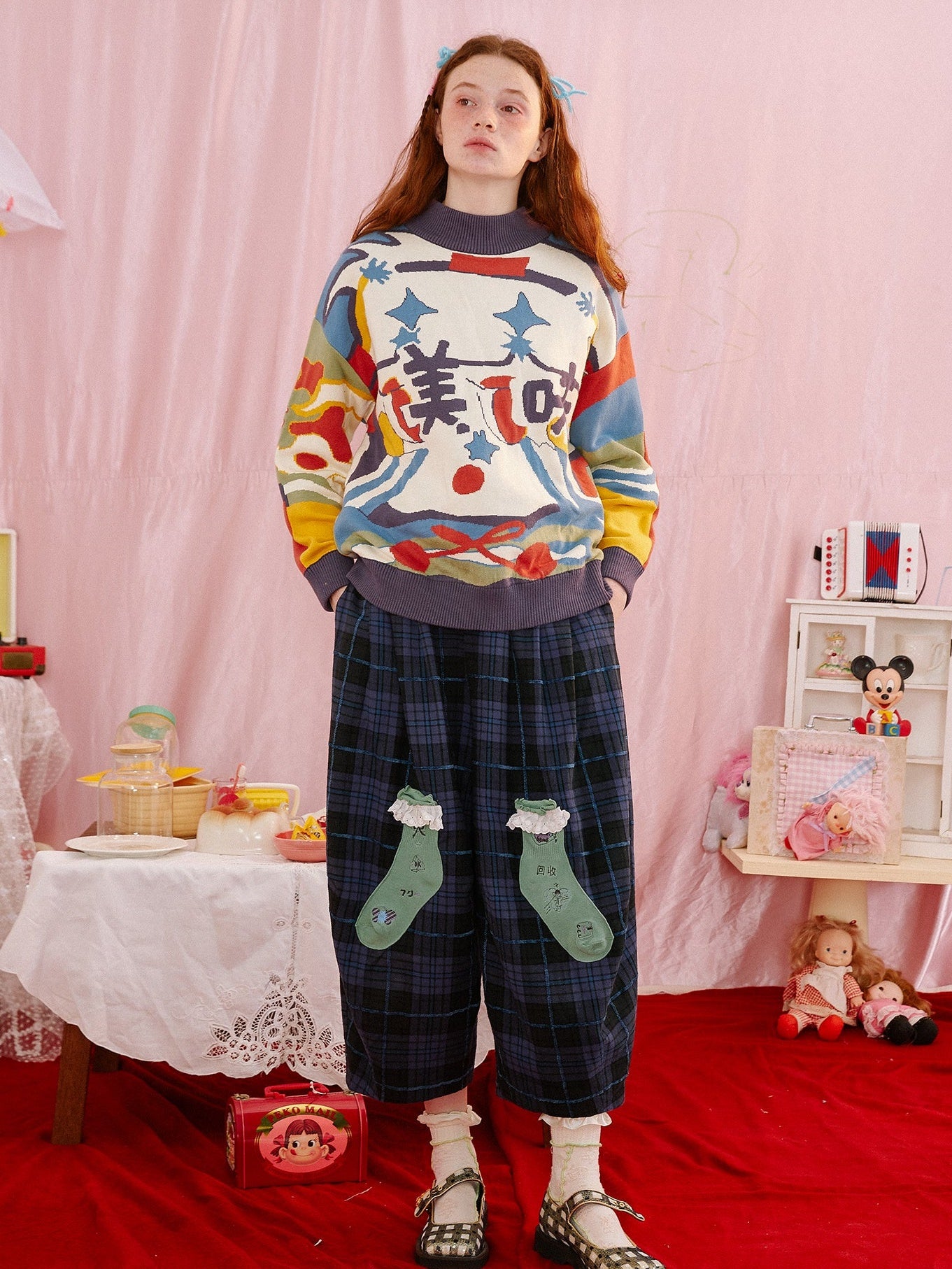 맛있는 일러스트레이션 스웨터